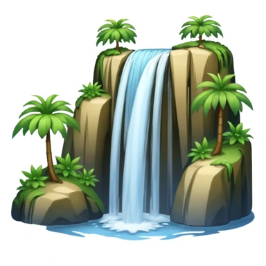 waterfall sticker