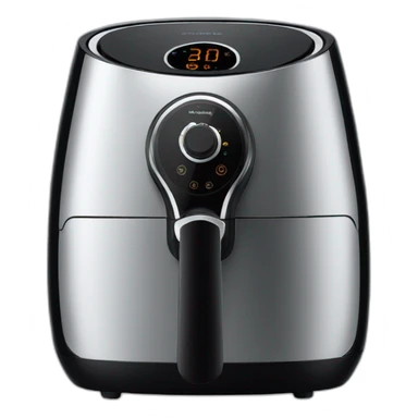 air fryer black sticker