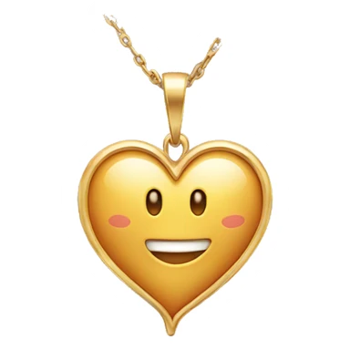 Heart shaped necklace  sticker