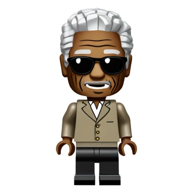 MORGAN FREEMAN lego full body sticker