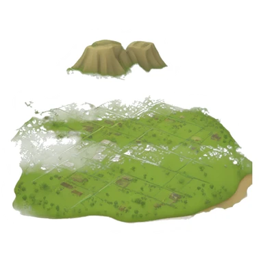 Plot of land sticker