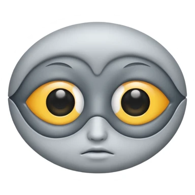 Gray under-eye patches sticker