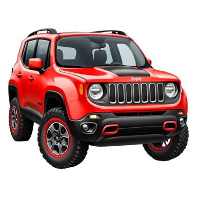 Jeep renegade automobile  sticker