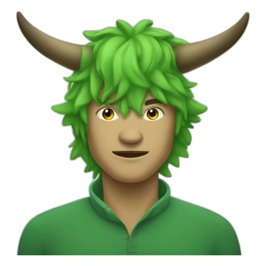 bullish green wojak sticker