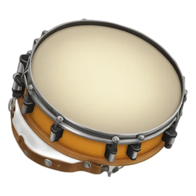 Irish tambourine with metal jingles sticker
