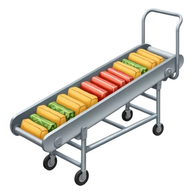 CONVEYER BELT SHOPPING sticker