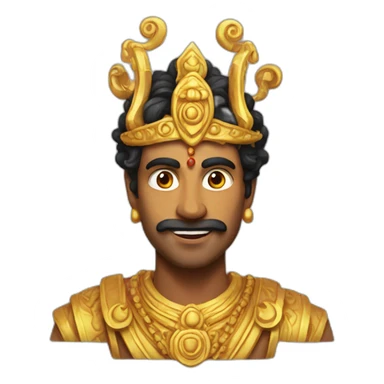 Lord Indra sticker