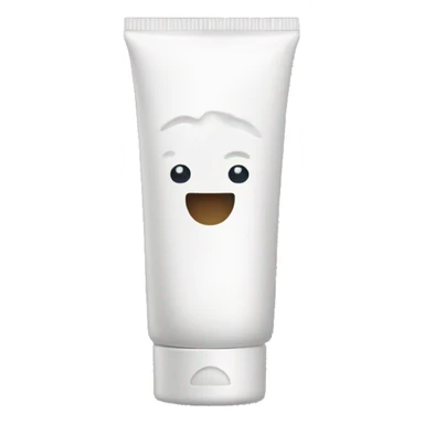 depilatory cream bottle sticker