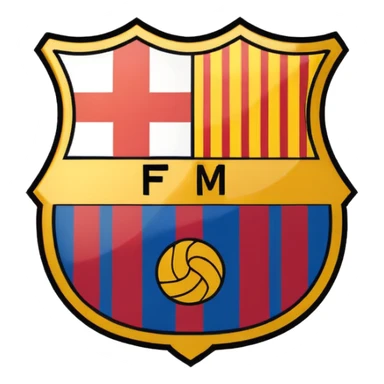 Barcelona logo sticker
