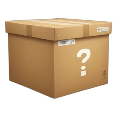 the box with the goods   on which it is written in large letters koss sticker