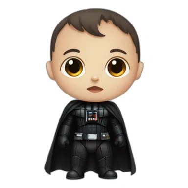 baby darkvador sticker