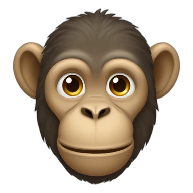 Monkey welldressed sticker