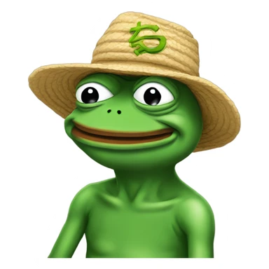 pepe frog bitcoin sticker
