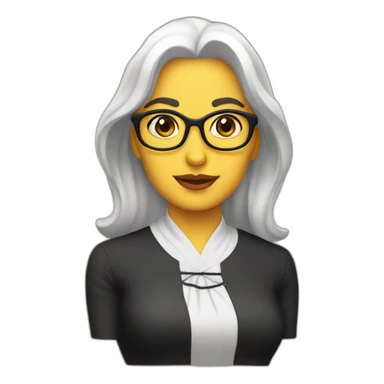 madame sarfati kakou sticker