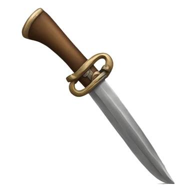 long musket with knife sticker