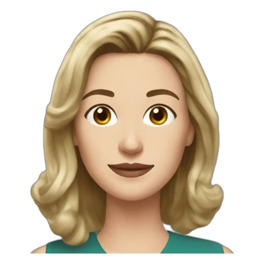 Sandrine Voillet bbc presenter sticker