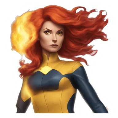 Jean Grey Phoenix Force sticker