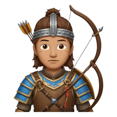 Mongol Archer  sticker