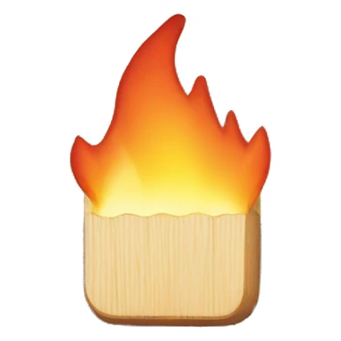 Matches burn sticker