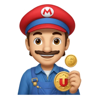 Mario bross sticker