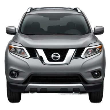 Grey Nissan rouge sticker