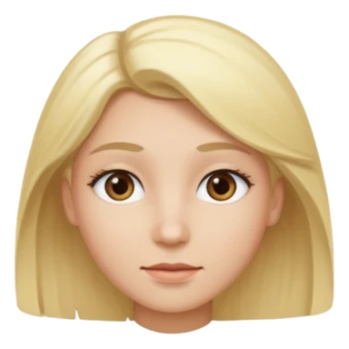 gray eyes and blonde hair sticker