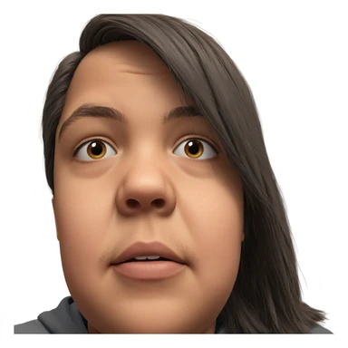 realistic portrait of a boy sticker