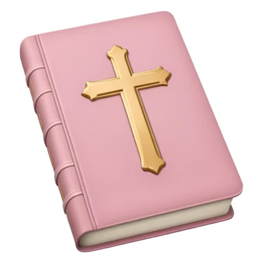 Light pink Holy Bible sticker