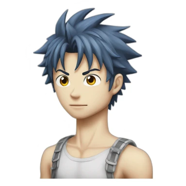 grey fullbuster sticker