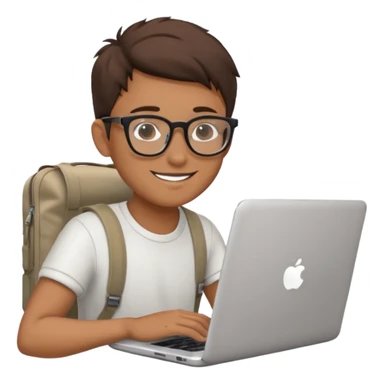 digital nomads laptop sticker