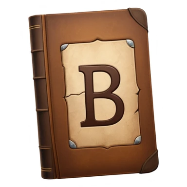 a book with label "B1" on its cover sticker