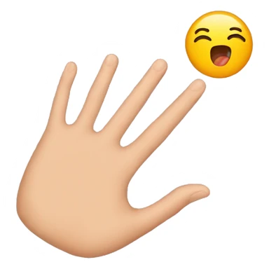 little to ring finger emoji sticker