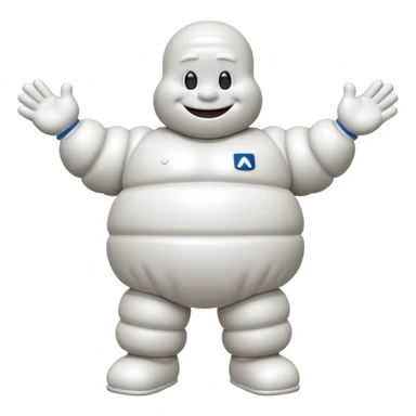 Michelin man sticker