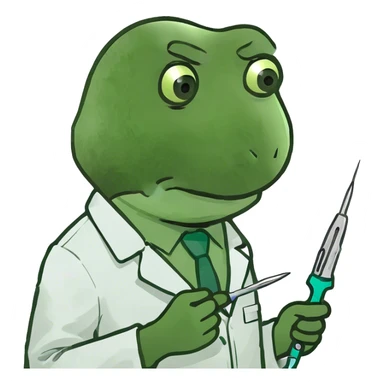 Human cross section  sticker