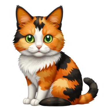 A karey cat sticker