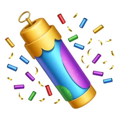 A party popper emoji sticker