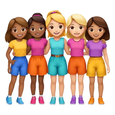 Girls day out sticker