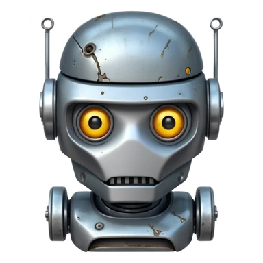 Robot forced to work being called a “stupid dirty clanker” sticker