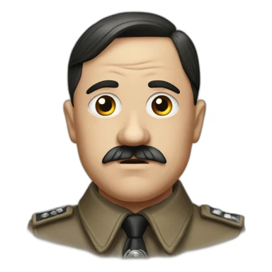 Hitler 2 guerre mondiale sticker