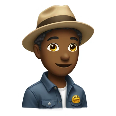 boys in hats with car sticker