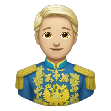 Ukrainian state Motherland sticker