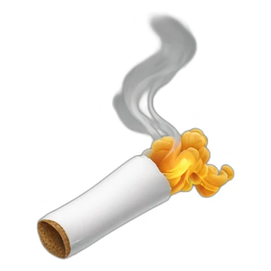 Joint avec de la fumée sticker