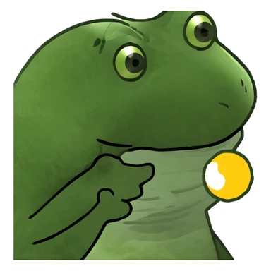 Crested gecko kissing the sun sticker