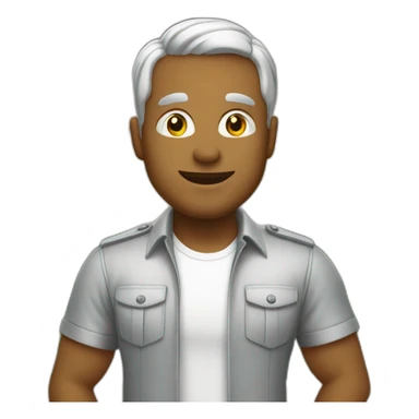 Argent devant une villa sticker