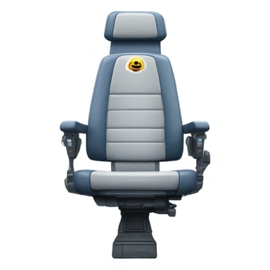 Spaceship’s captain’s seat sticker