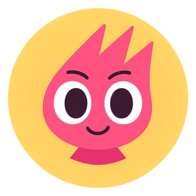 Replace the center of the gold flat token with the mascot head from the provided image, keeping the mascot head in its original colors, centered, no shadows, transparent background, gold flat token in a minimalistic style. sticker