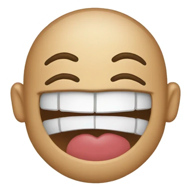 Kiss face winking sticker