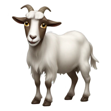 Goat on the walk sticker