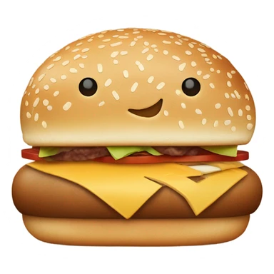 A knuckle sandwich between two buns sticker