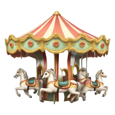 Carousel sticker